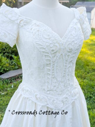 Silk Wedding Dress